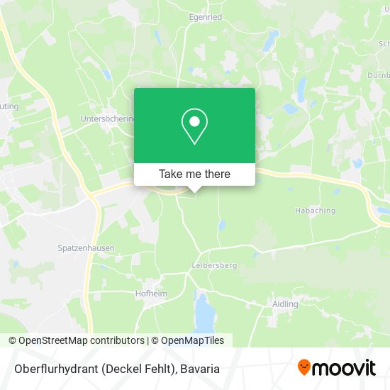 Oberflurhydrant (Deckel Fehlt) map