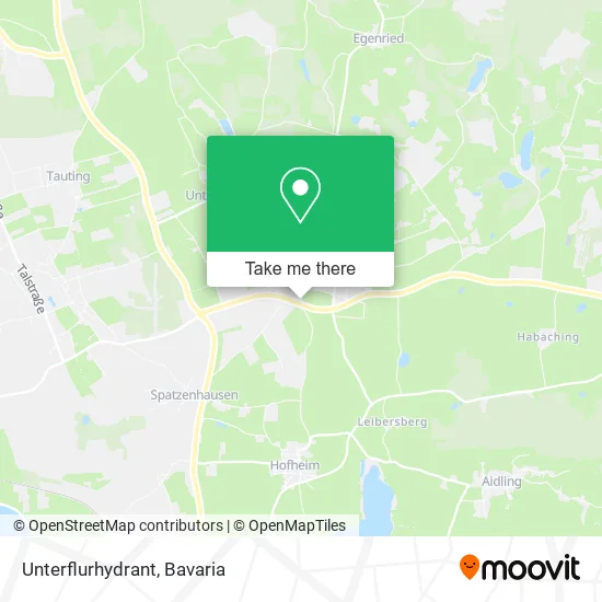 Карта Unterflurhydrant