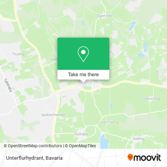 Карта Unterflurhydrant