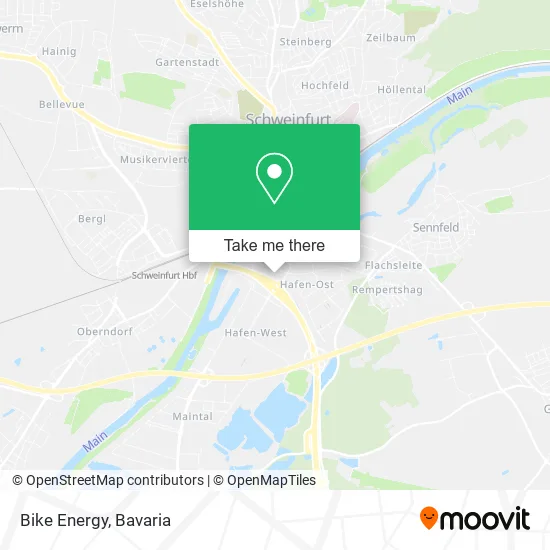 Карта Bike Energy