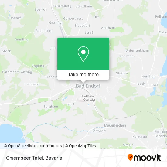 Chiemseer Tafel map
