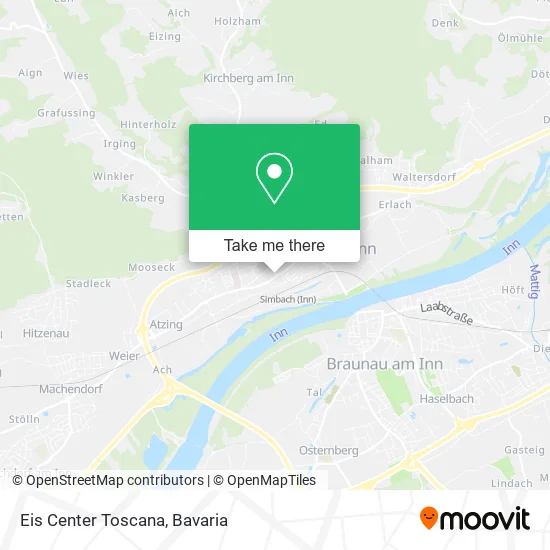 Карта Eis Center Toscana