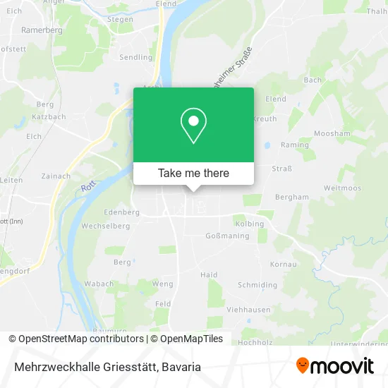 Карта Mehrzweckhalle Griesstätt