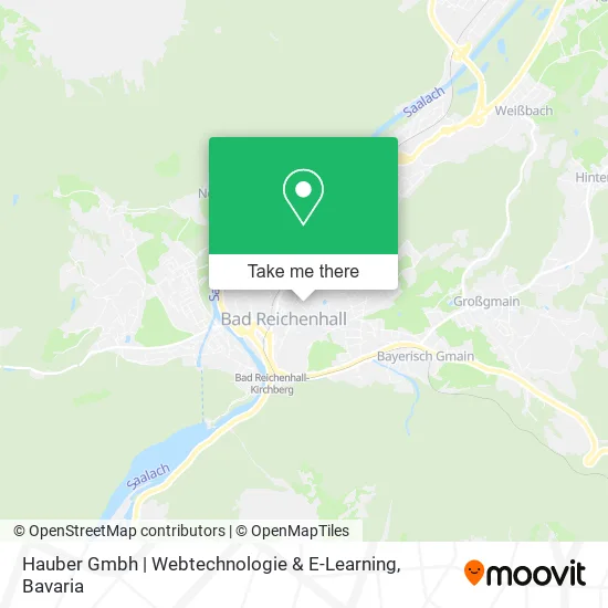 Карта Hauber Gmbh | Webtechnologie & E-Learning