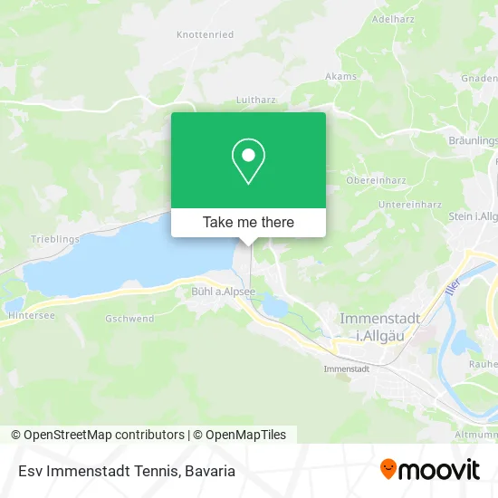 Карта Esv Immenstadt Tennis