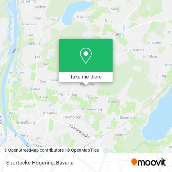 Карта Sportecke Högering