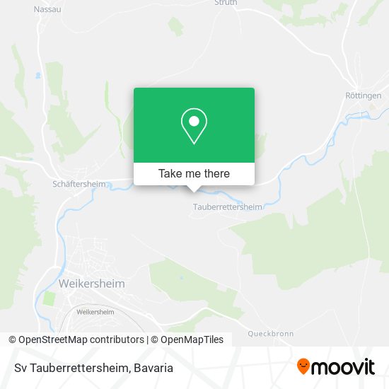 Sv Tauberrettersheim map