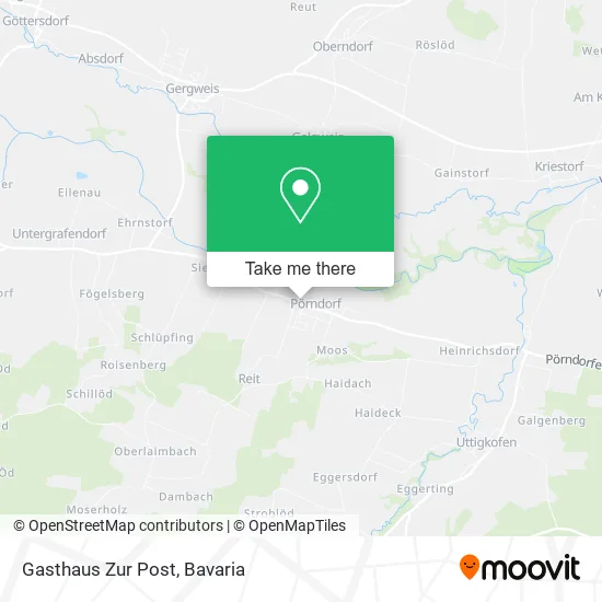 Карта Gasthaus Zur Post
