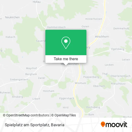 Карта Spielplatz am Sportplatz
