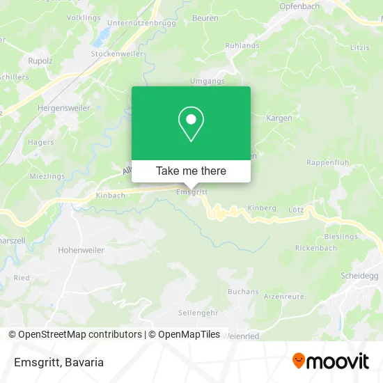 Карта Emsgritt