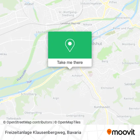 Карта Freizeitanlage Klausenbergweg