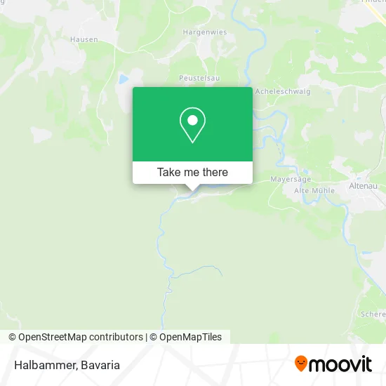 Карта Halbammer