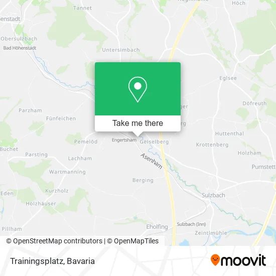 Карта Trainingsplatz