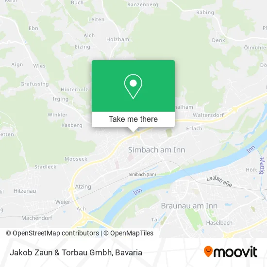 Карта Jakob Zaun & Torbau Gmbh