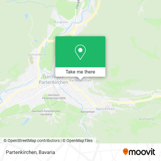 Карта Partenkirchen