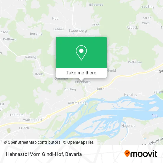 Карта Hehnastoi Vom Gindl-Hof