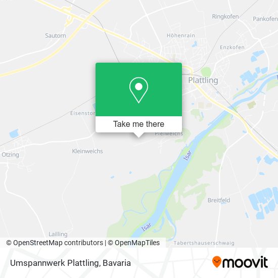 Карта Umspannwerk Plattling