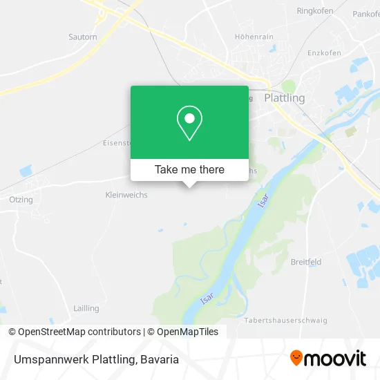 Карта Umspannwerk Plattling