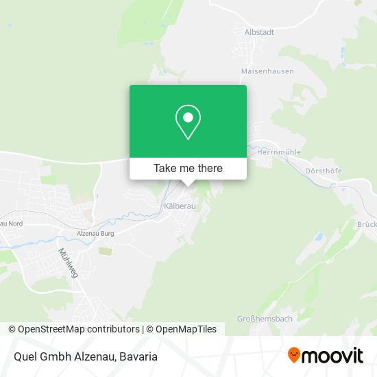 Quel Gmbh Alzenau map