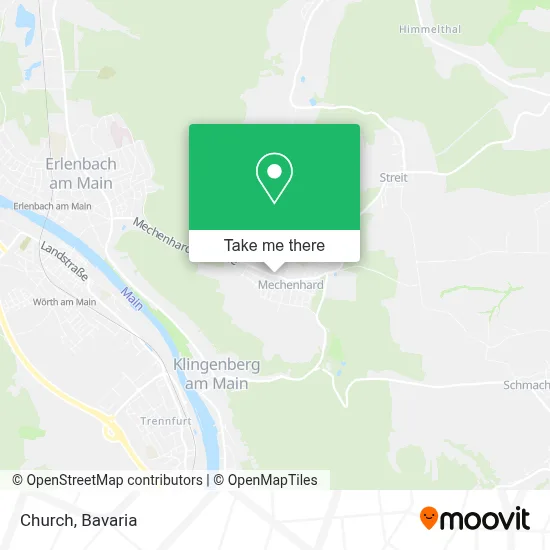 Kirche map
