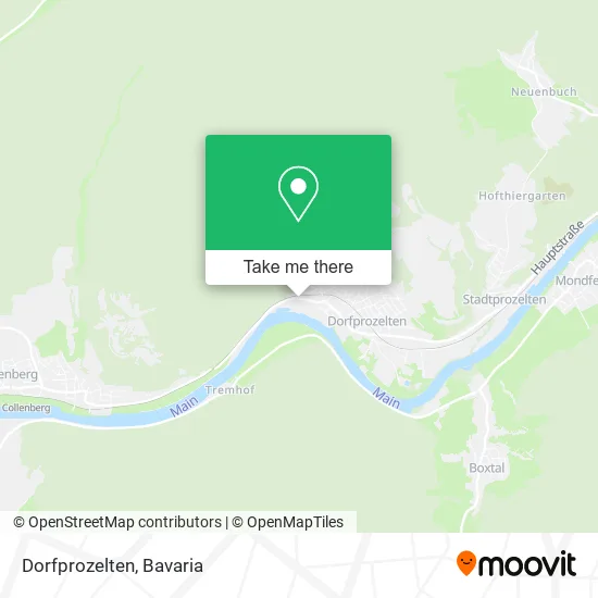 Карта Dorfprozelten