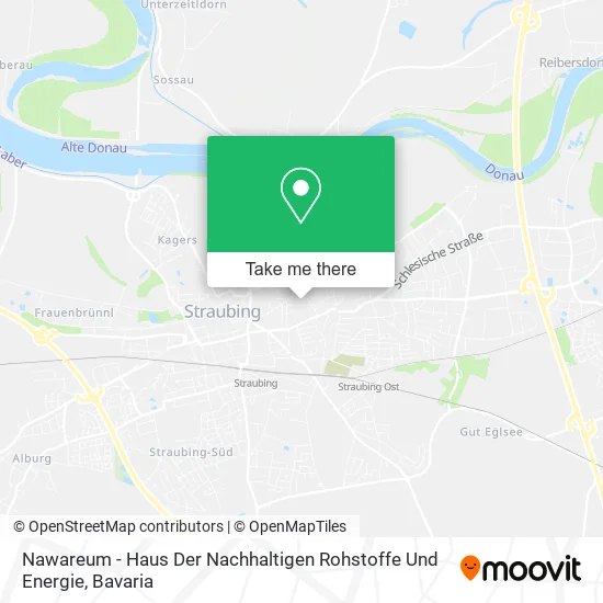 Карта Nawareum - Haus Der Nachhaltigen Rohstoffe Und Energie
