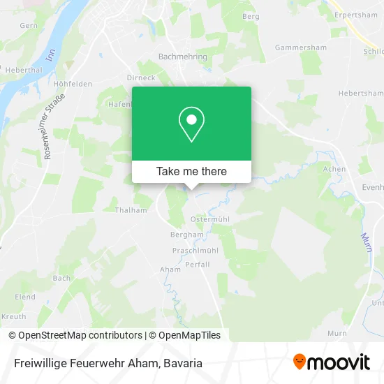 Карта Freiwillige Feuerwehr Aham