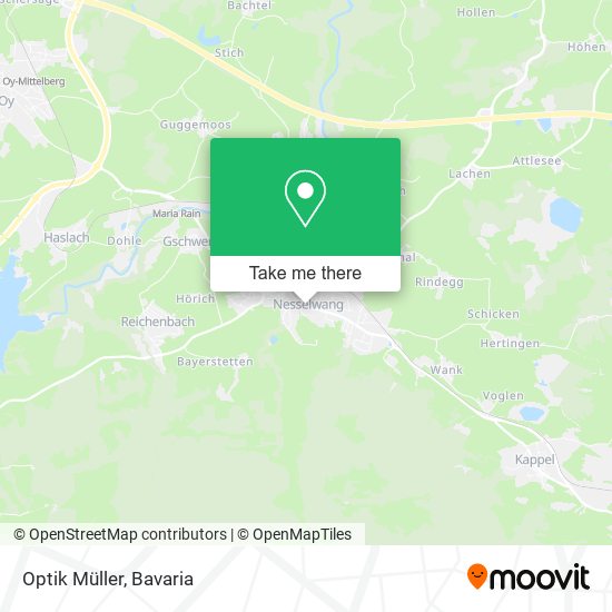 Карта Optik Müller