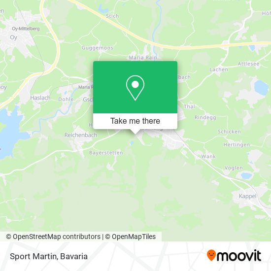 Sport Martin map