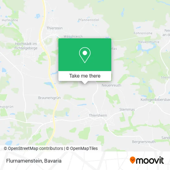 Карта Flurnamenstein