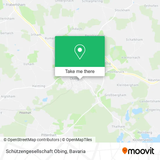 Карта Schützengesellschaft Obing