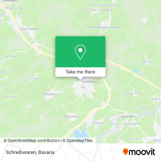 Карта Schreibwaren