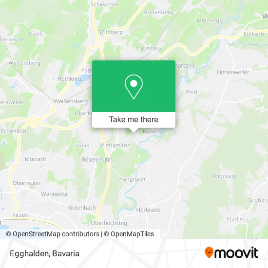 Карта Egghalden