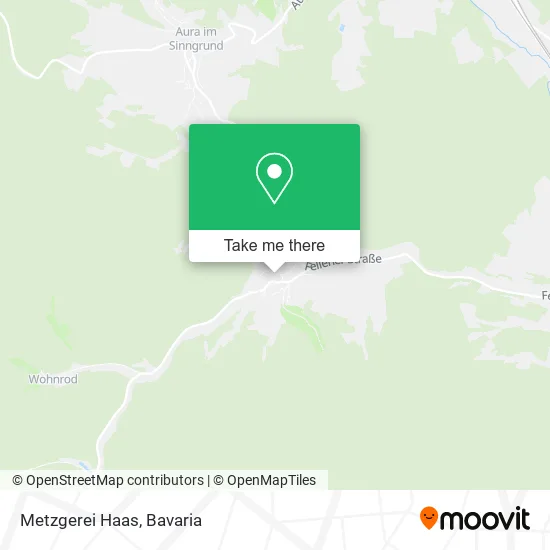 Карта Metzgerei Haas