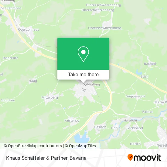Карта Knaus Schäffeler & Partner