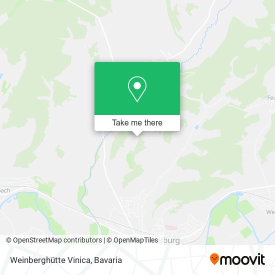 Weinberghütte Vinica map