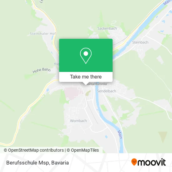 Карта Berufsschule Msp