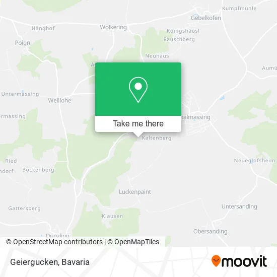 Карта Geiergucken