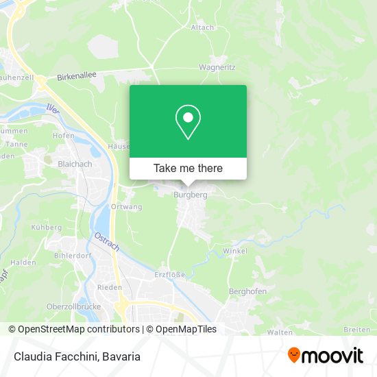 Claudia Facchini map