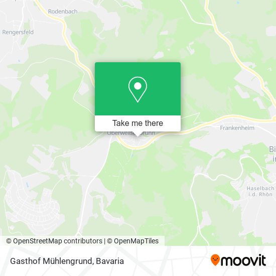 Gasthof Mühlengrund map