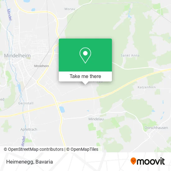 Карта Heimenegg