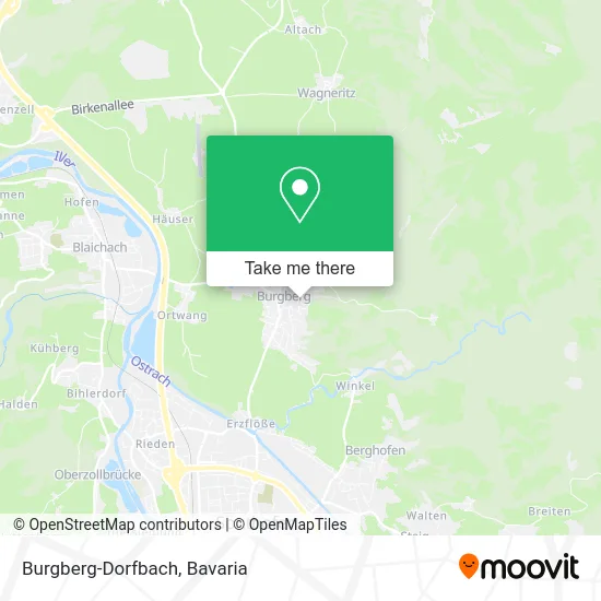 Карта Burgberg-Dorfbach
