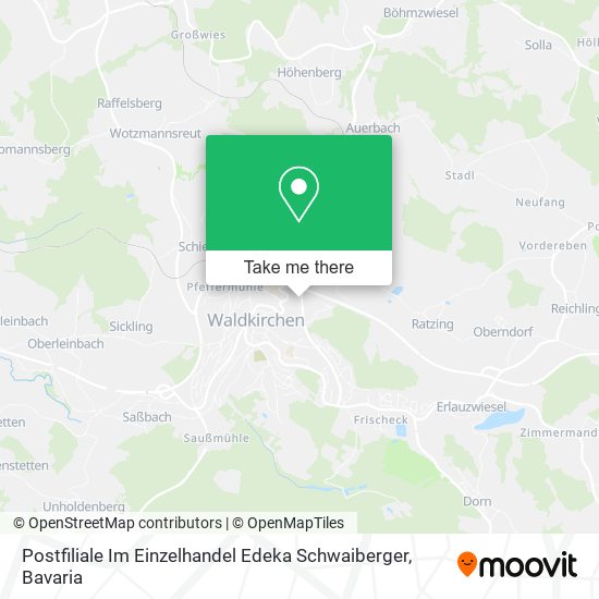 Postfiliale Im Einzelhandel Edeka Schwaiberger map