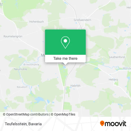 Карта Teufelsstein