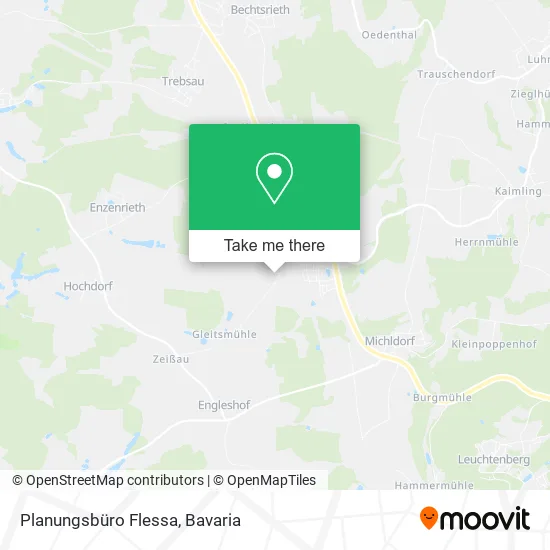 Карта Planungsbüro Flessa