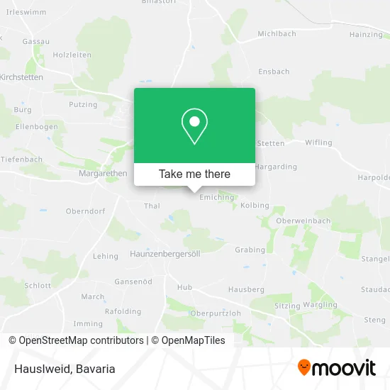 Карта Hauslweid