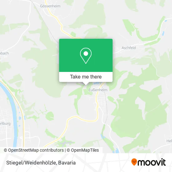 Карта Stiegel/Weidenhölzle