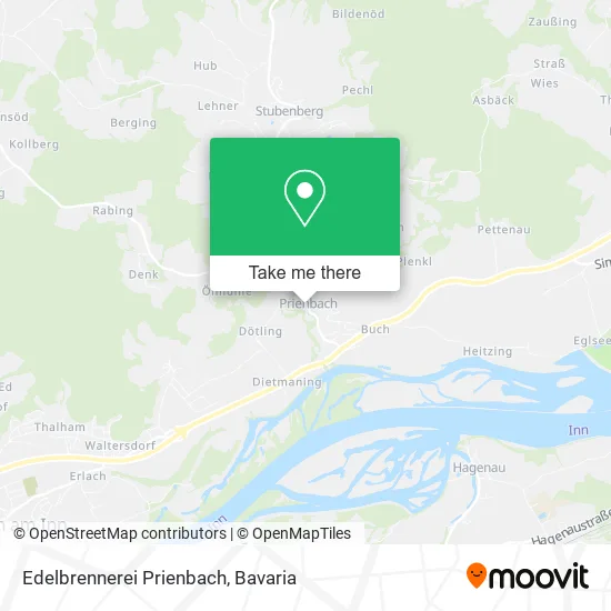 Карта Edelbrennerei Prienbach