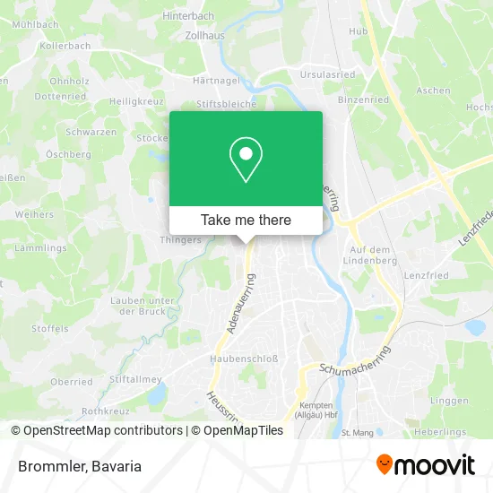 Карта Brommler