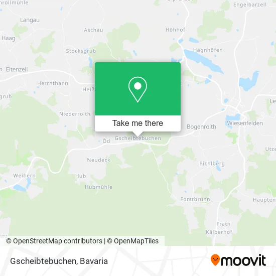 Карта Gscheibtebuchen